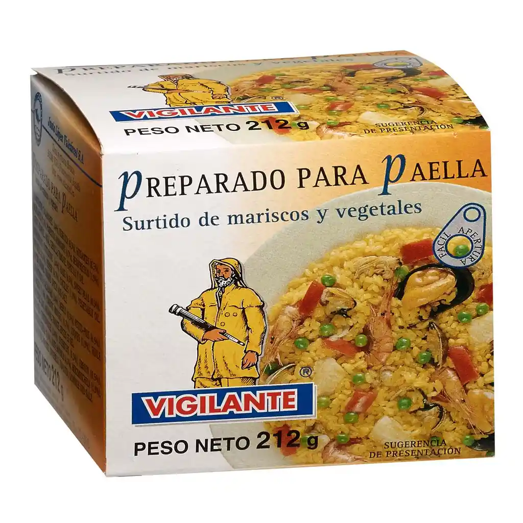 Vigilante Preparado Para Paella