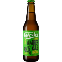 Mestra Maestra Cerveza Amber Ale Botella Desechable Pack 4 Un