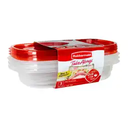 Hermeticos Rubbermaid Take Alongs Pack X 3 950 Ml