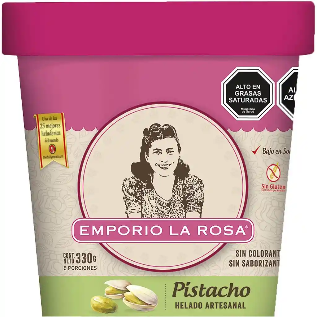 Emporio La Rosa Helado Pistacho