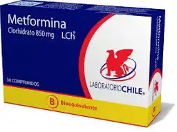 Metformina Laboratorio Chile (850 Mg) Comprimidos