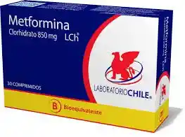 Metformina Laboratorio Chile (850 Mg) Comprimidos