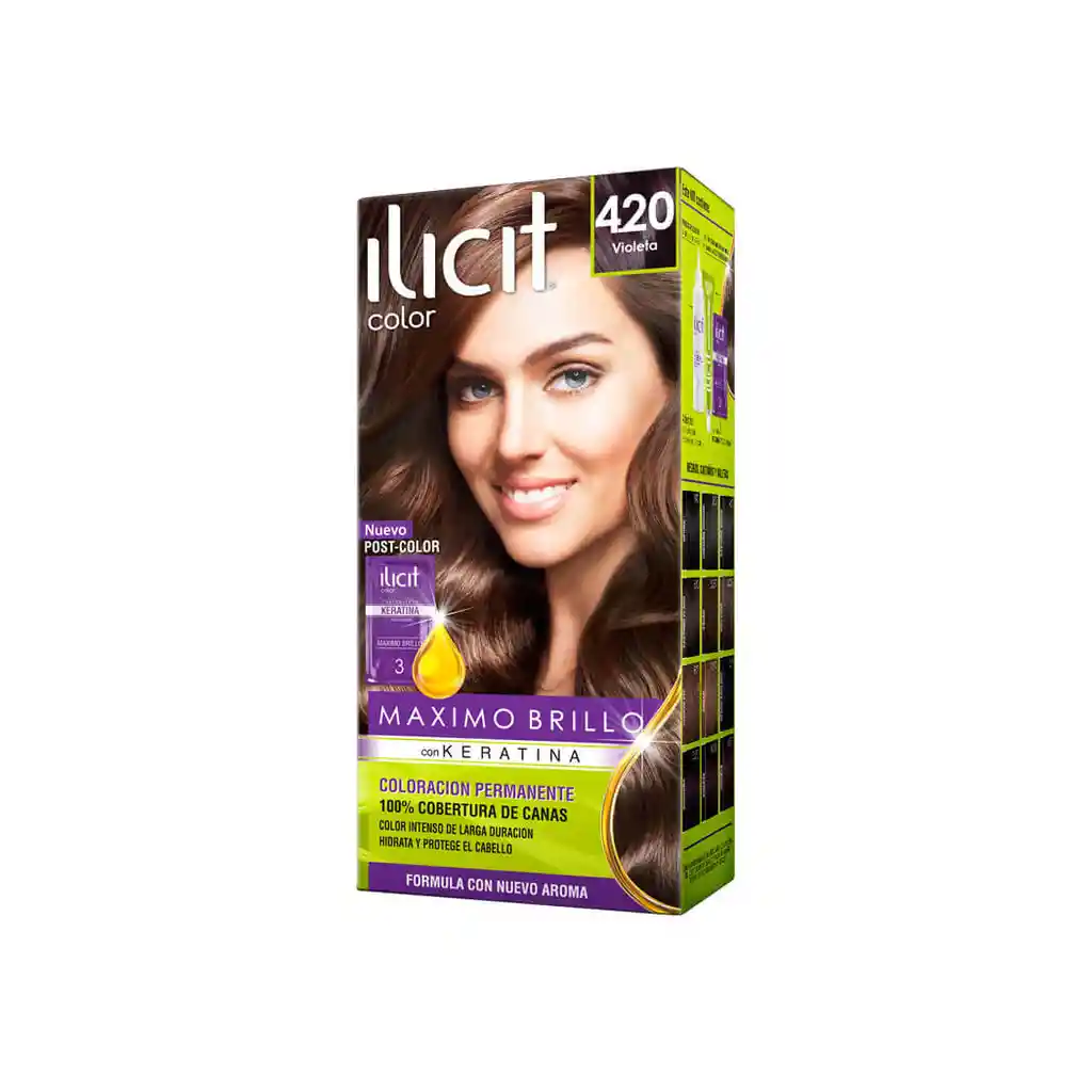 Ilicit Color Tinte Permanente Violeta 420