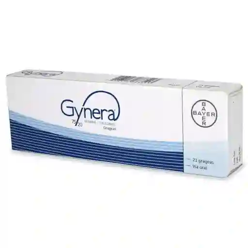 Gynera 75/20 Gestodeno 0.075 mg 21 Grageas