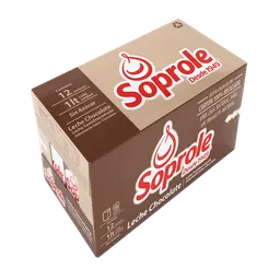 Soprole Leche Semidescremada Sabor Chocolate