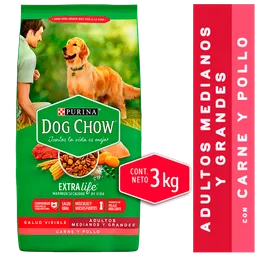Dog Chow Alimento para Perros Adultos Medianos y Grandes
