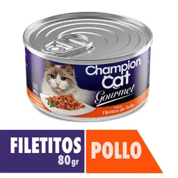 Champion Cat Gourmet Pollo 80Gr