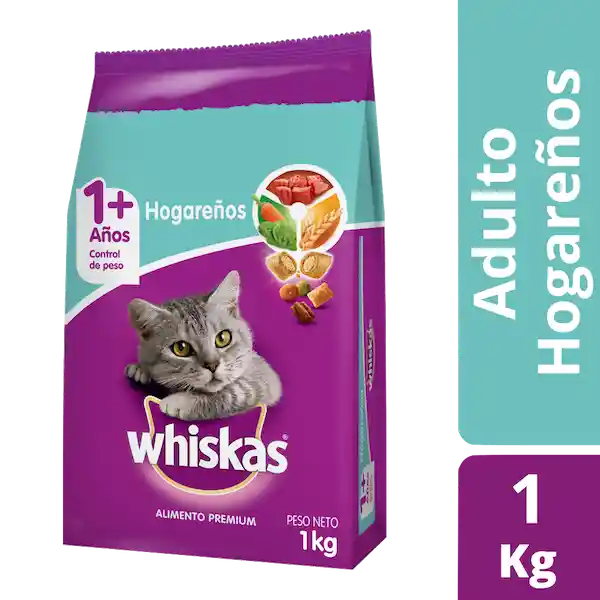 Whiskas Alimento Gato Seco Hogareno