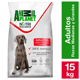 Animal Planet NB Alimento para Perro Adulto Razas Medianas y Grandes