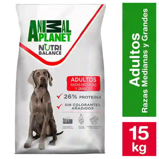 Animal Planet NB Alimento para Perro Adulto Razas Medianas y Grandes
