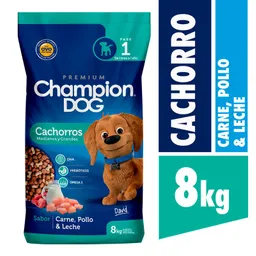 Champion Dog Cachorros Medianos Y Grandes 8 Kg