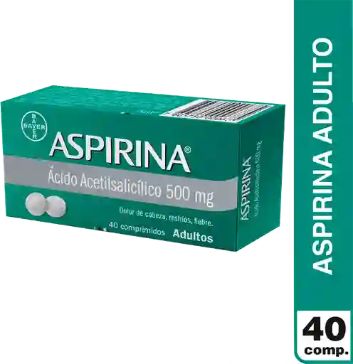 Aspirina Adultos (500 mg)