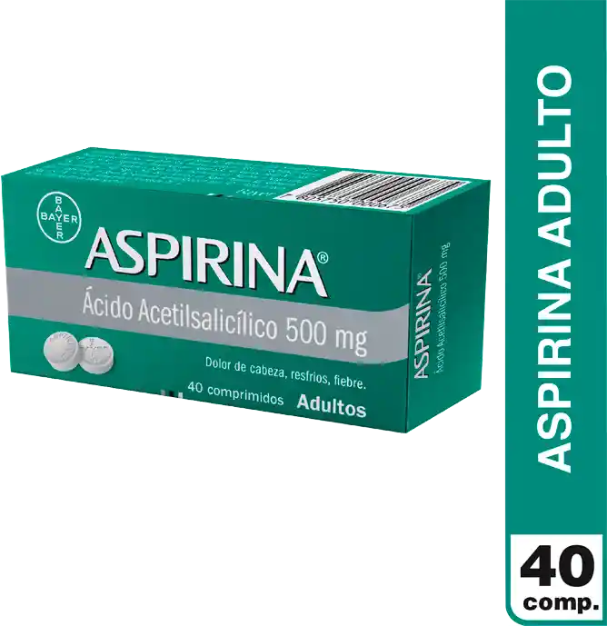 Aspirina Adultos (500 mg)