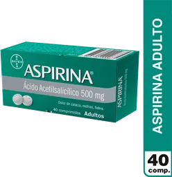 Aspirina Adultos (500 mg)