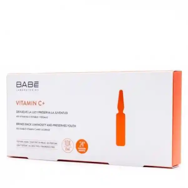 Babe Ampollas Vitamina C+ 10 Un.