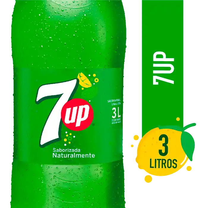 7 Up Bebida 3 Litros