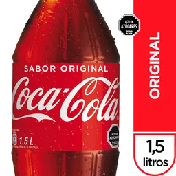 3 x Coca-Cola Original Bebida Botella 1.5Lt