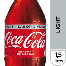 Coca-Cola Light Gaseosa Botella 1.5lt