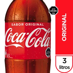 Coca-Cola Original Gaseosa Oscura Gasificada