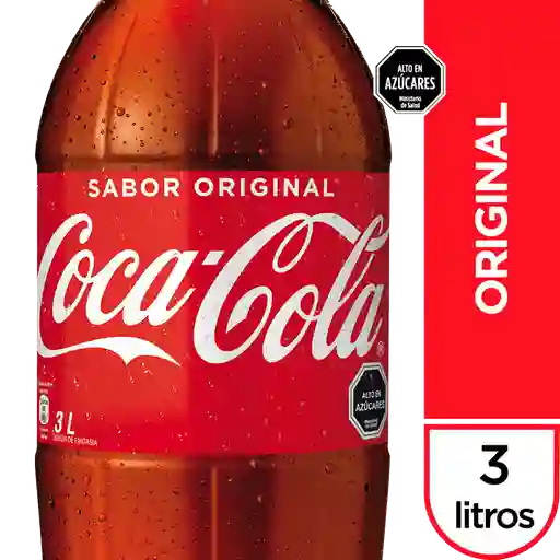 Combo Coca Cola Original 3 L + Alto Del Carmen 1 L