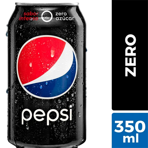 Pepsi Bebida Gaseosa Sabor Cola Zero Azúcar en Lata