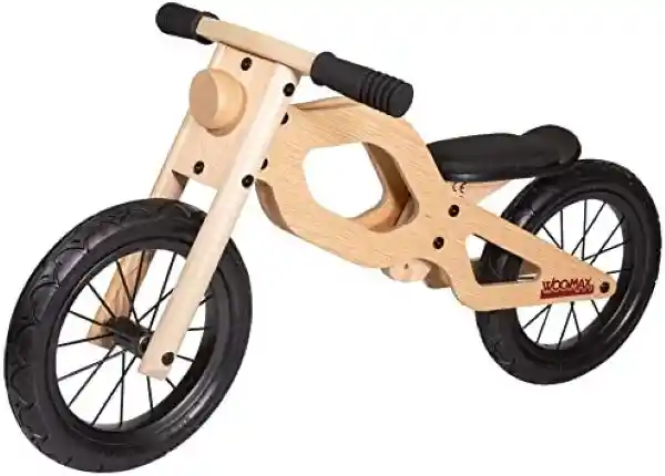 Bicicleta de Madera Sin Pedales