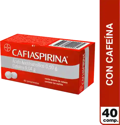 Cafiaspirina Analgésico Comprimidos