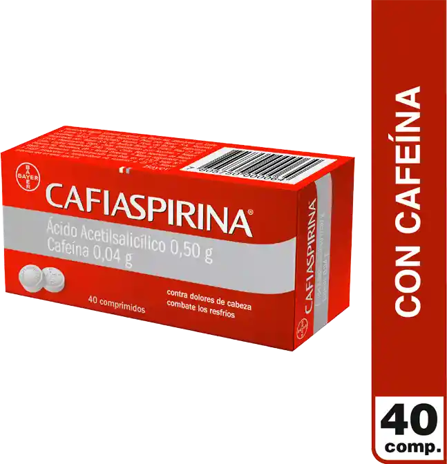 Cafiaspirina Analgésico Comprimidos