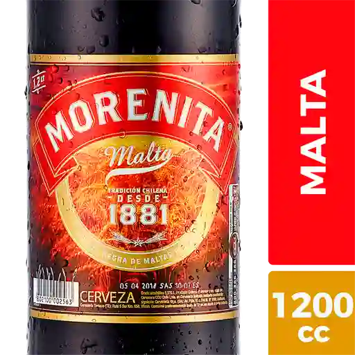 Morenita Cerveza Malta 5.3°