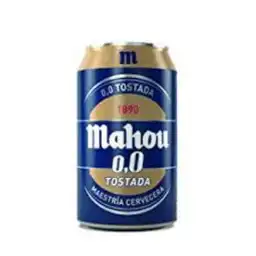 Mahou Cerveza Tostada Botella 0°
