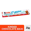 Kinder Maxi Chocolate Relleno con Leche en Barra