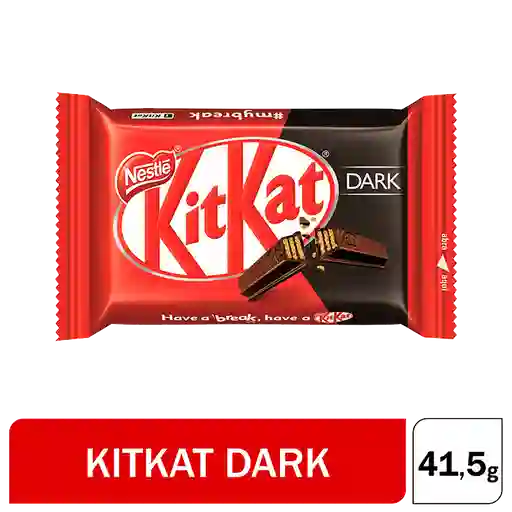 2 x Kit Kat Galleta Cubierta Con Chocolate Dark