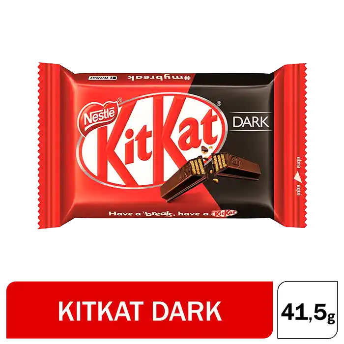 Kit Kat Galleta Cubierta con Chocolate Dark