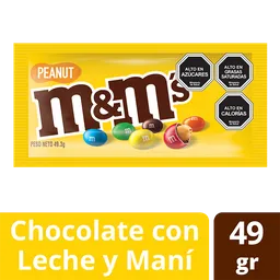 2x M&Ms Chocolates Con Leche y Mani
