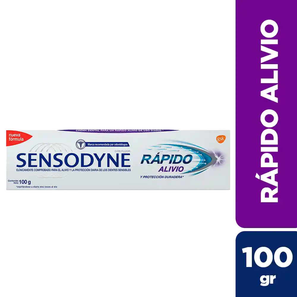 Sensodyne Crema Dental Rapido Alivio
