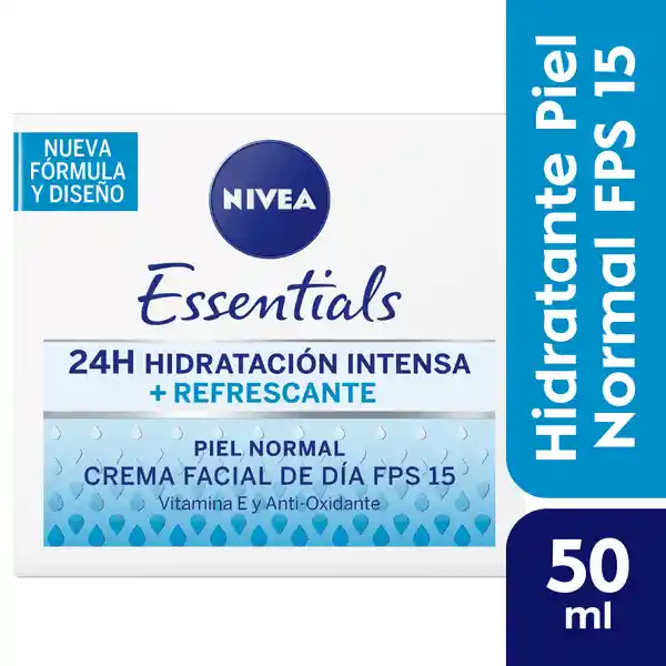 Nivea Crema Facial Essentials de Día Hidratación Intensa