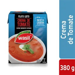 Wasil Crema de Tomate sin Preservantes