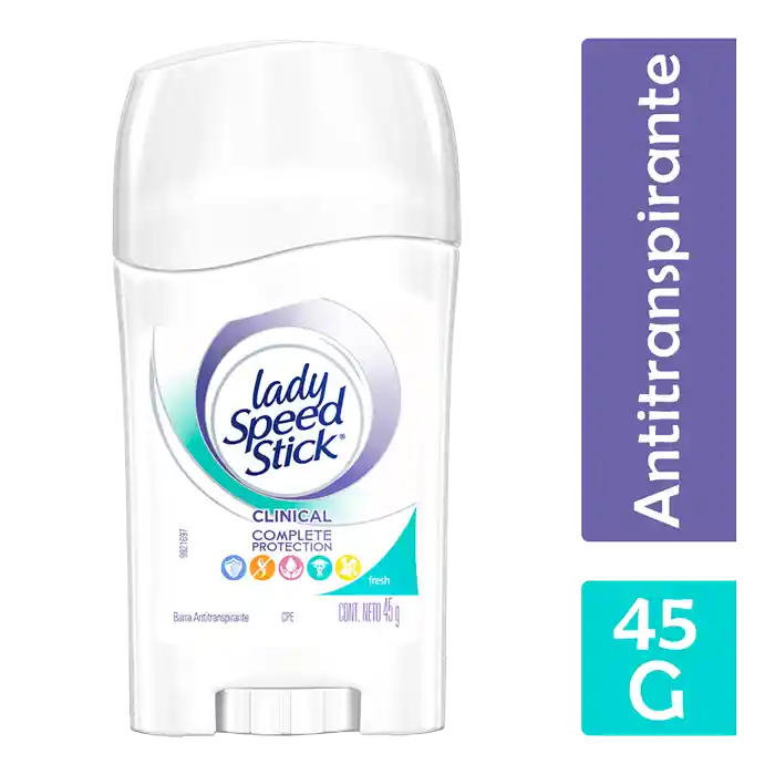 Lady Speed Stick Desodorante Clinical Fresh en Barra