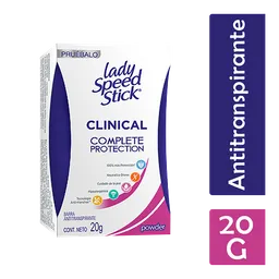 Speed Stick Lady Desodorante Clinical Complete Protección Mujer