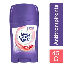 Lady Speed Stick Antitranspirante Derma + Omega 3 en Barra 