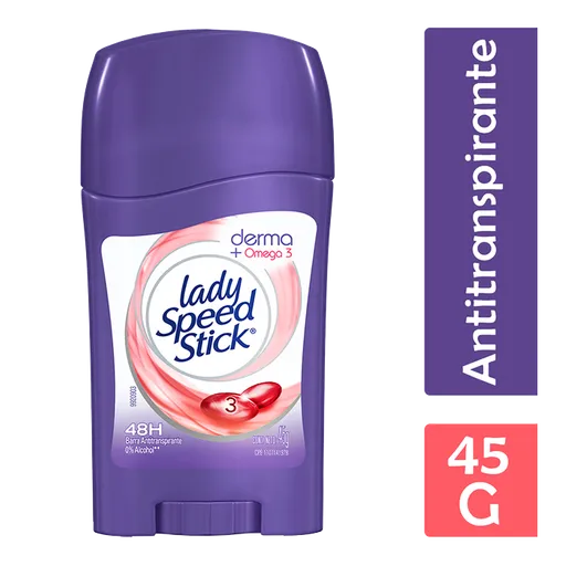 Lady Speed Stick Desodorante en Barra Derma + Omega 3
