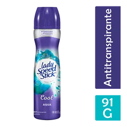 Speed Stick Lady Desodorante Cool Aqua En Spray