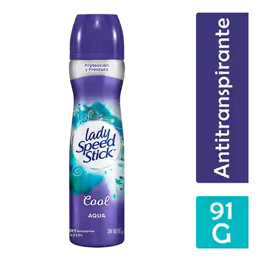 Lady Speed Stick Desodorante Cool Aqua en Spray