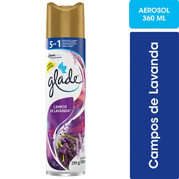 Glade Desodorante Ambiental Aerosol Lavanda