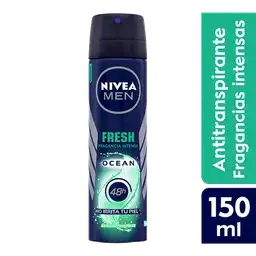 Nivea Men Desodorante Fresh Ocean Fragancia Intensa en Spray