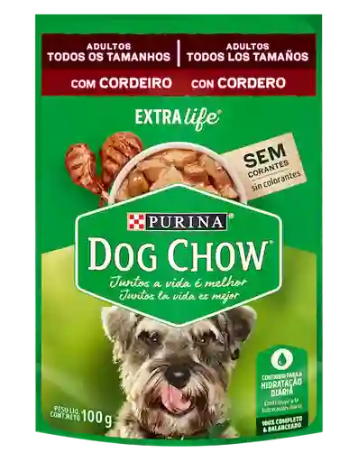 Dog Chow Alimento Húmedo Para Perros Cordero