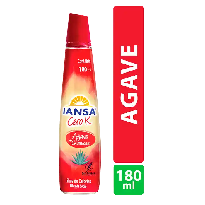 Iansa Cero K Endulzante Liquido Agave Sucralosa