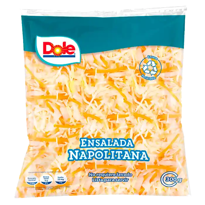 Dole Ensalada Napolitana Repollo Zanahoria