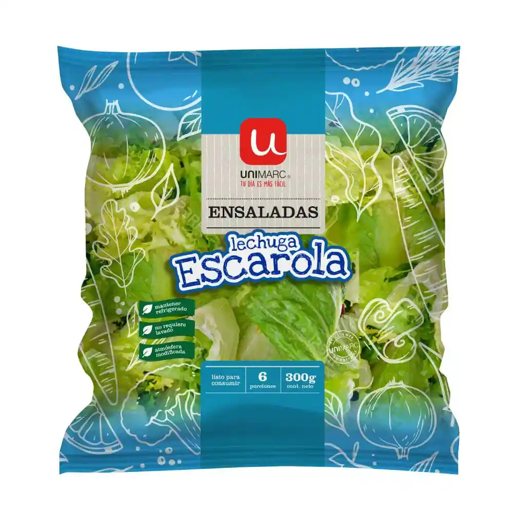 Ensalada de Lechuga Escarola Unimarc