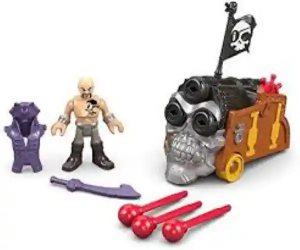 Fisher Price Imaginext Davey Jones Cañón